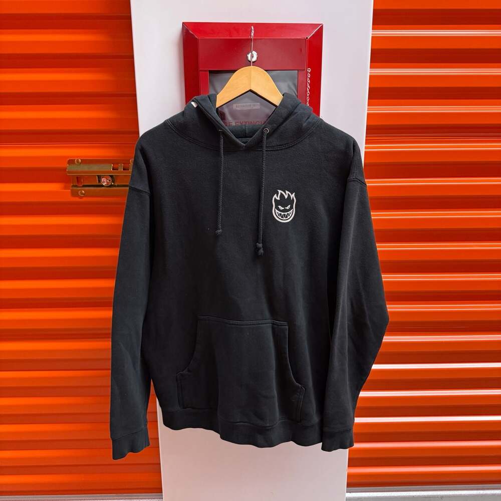 Spitfire Wheels Bighead Logo Pullover Hoodie with Hood Branding